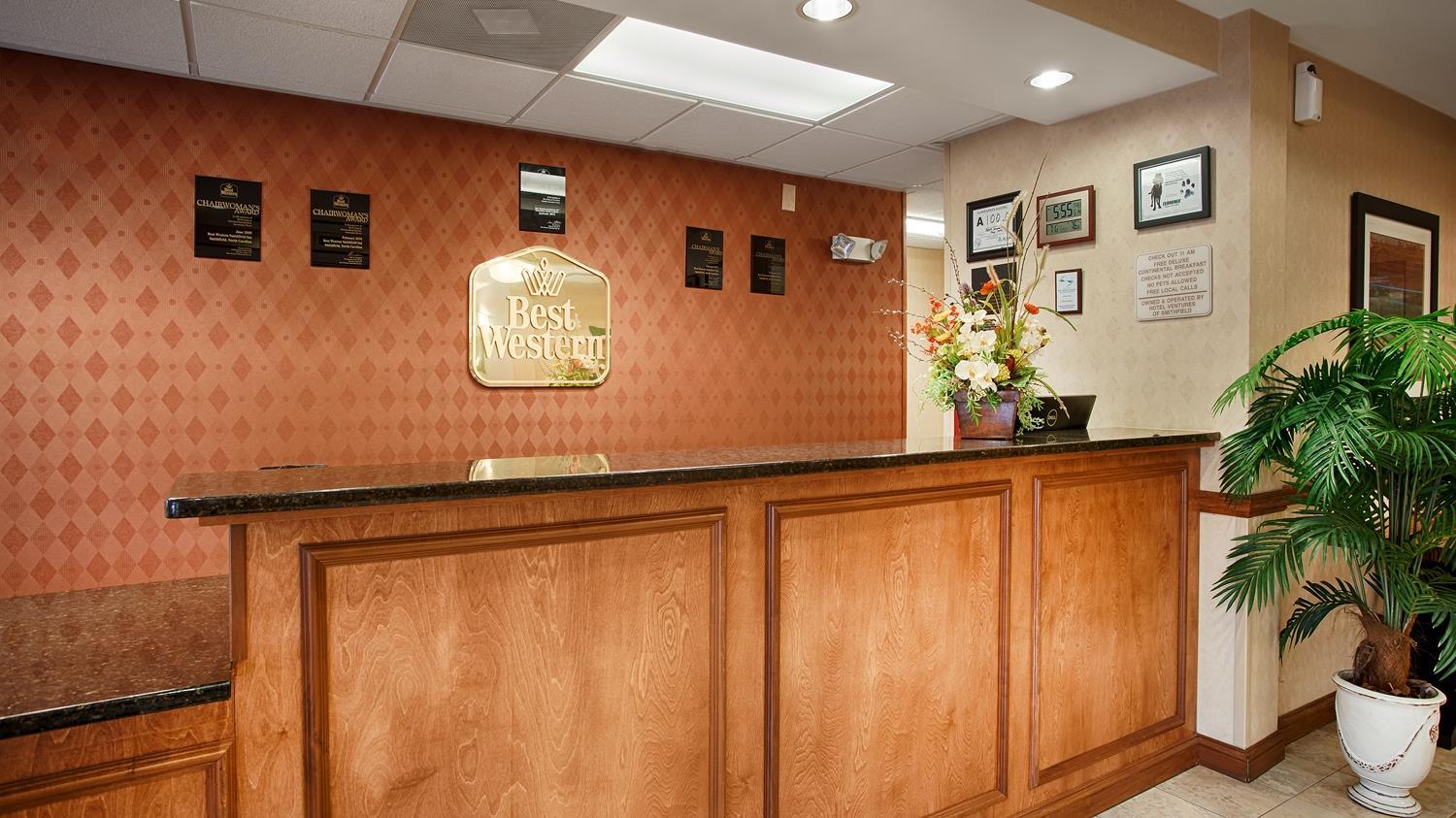 Best Western Smithfield Inn Kültér fotó